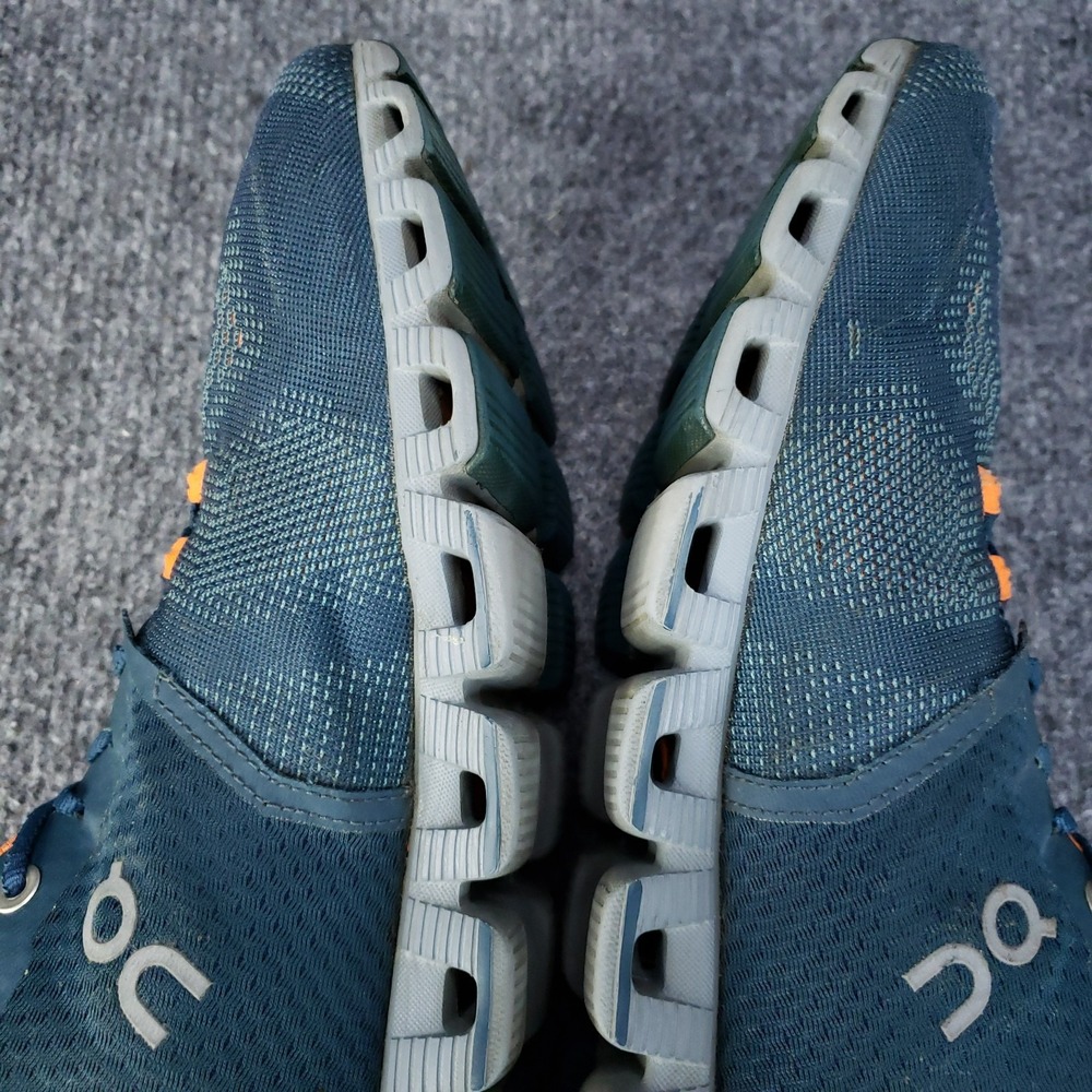 On Cloud X Shoes Mens‎ Size 9 Blue Orange Running Sneakers Lightweight - Picture 8 of 16
